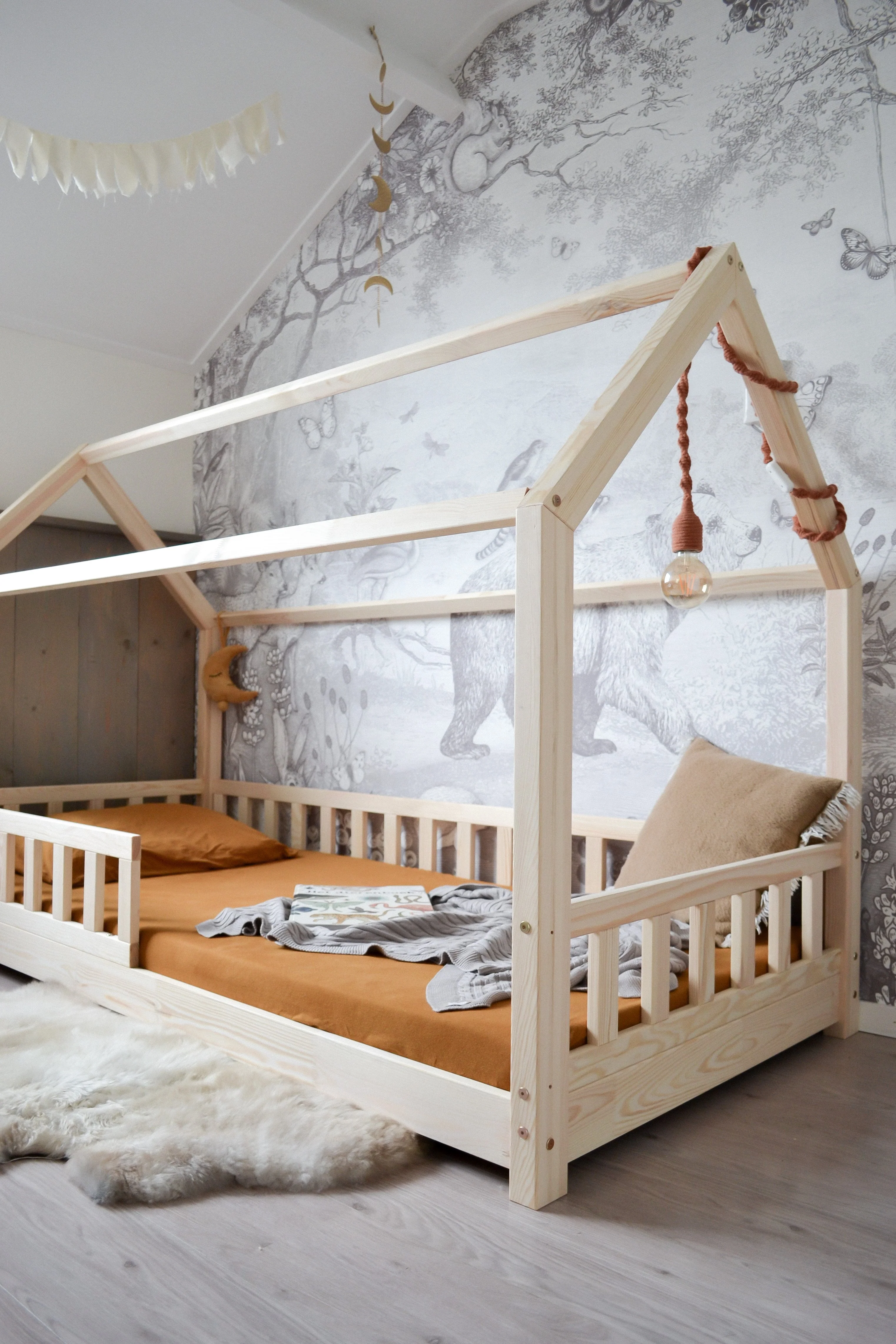 De Gele Flamingo Bedhuisje Antwerp | Eénpersoons 90x200cm - Image 4