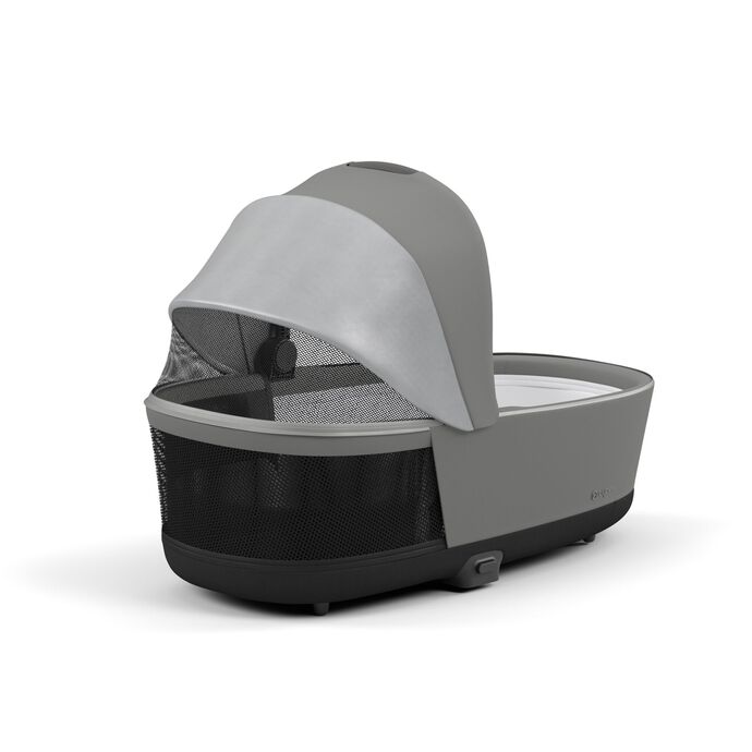 * Cybex Priam Lux Carry Cot Soho Grey Mid Grey - Image 3