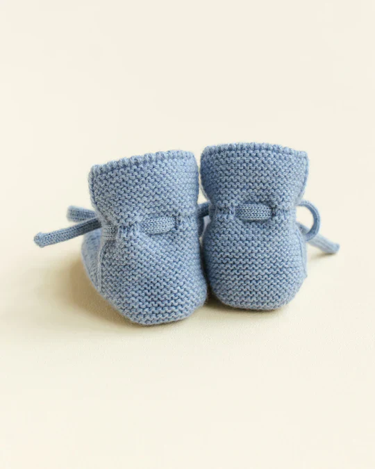 Hvid Booties | Light Blue - Image 3