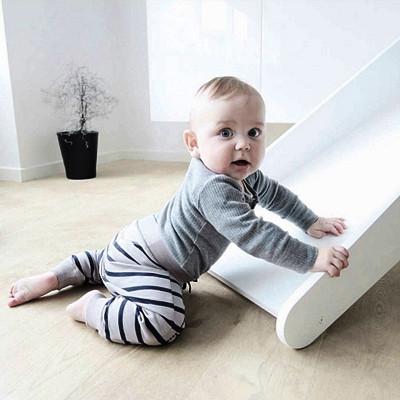 Jupiduu Glijbaan hout 145x43x68cm - Green - Image 5