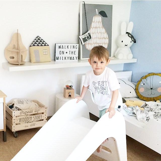 Jupiduu Glijbaan hout 145x43x68cm - Green - Image 6