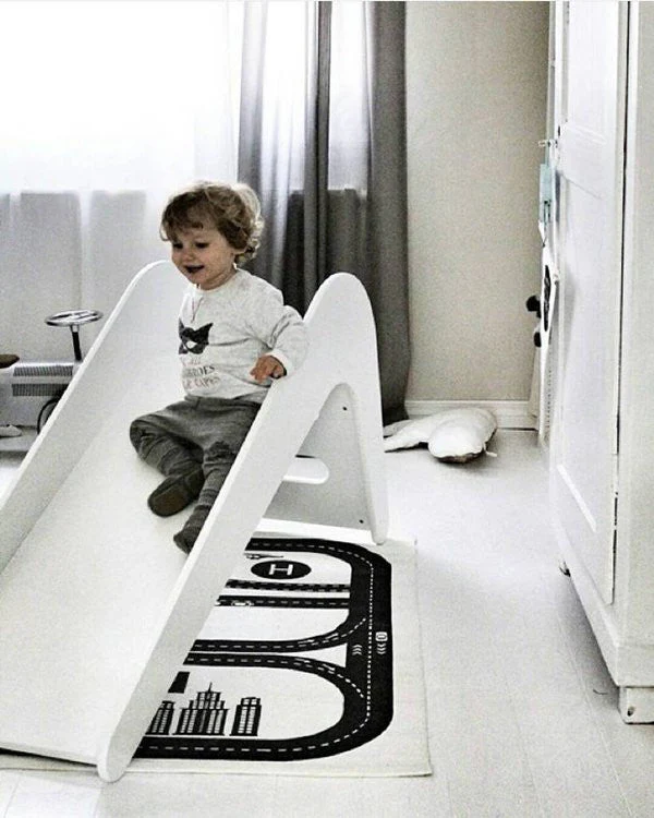 Jupiduu Glijbaan roze hout 145x43x68cm - Pink - Image 3