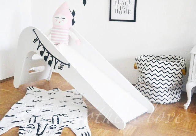 Jupiduu Glijbaan roze hout 145x43x68cm - Pink - Image 5