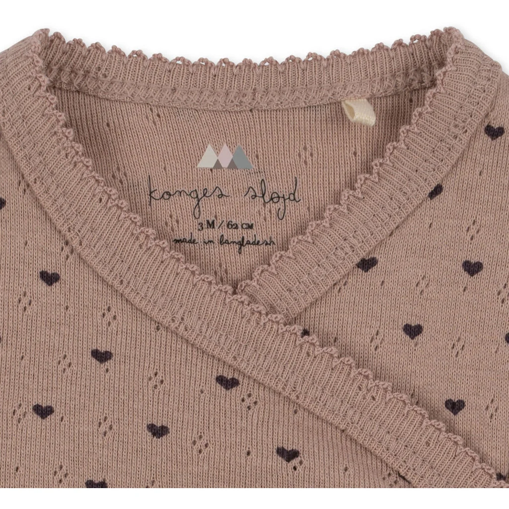 * Konges Sløjd Classic Longsleeve Newborn Body GOTS | Du Coeur Sparrow - Image 3