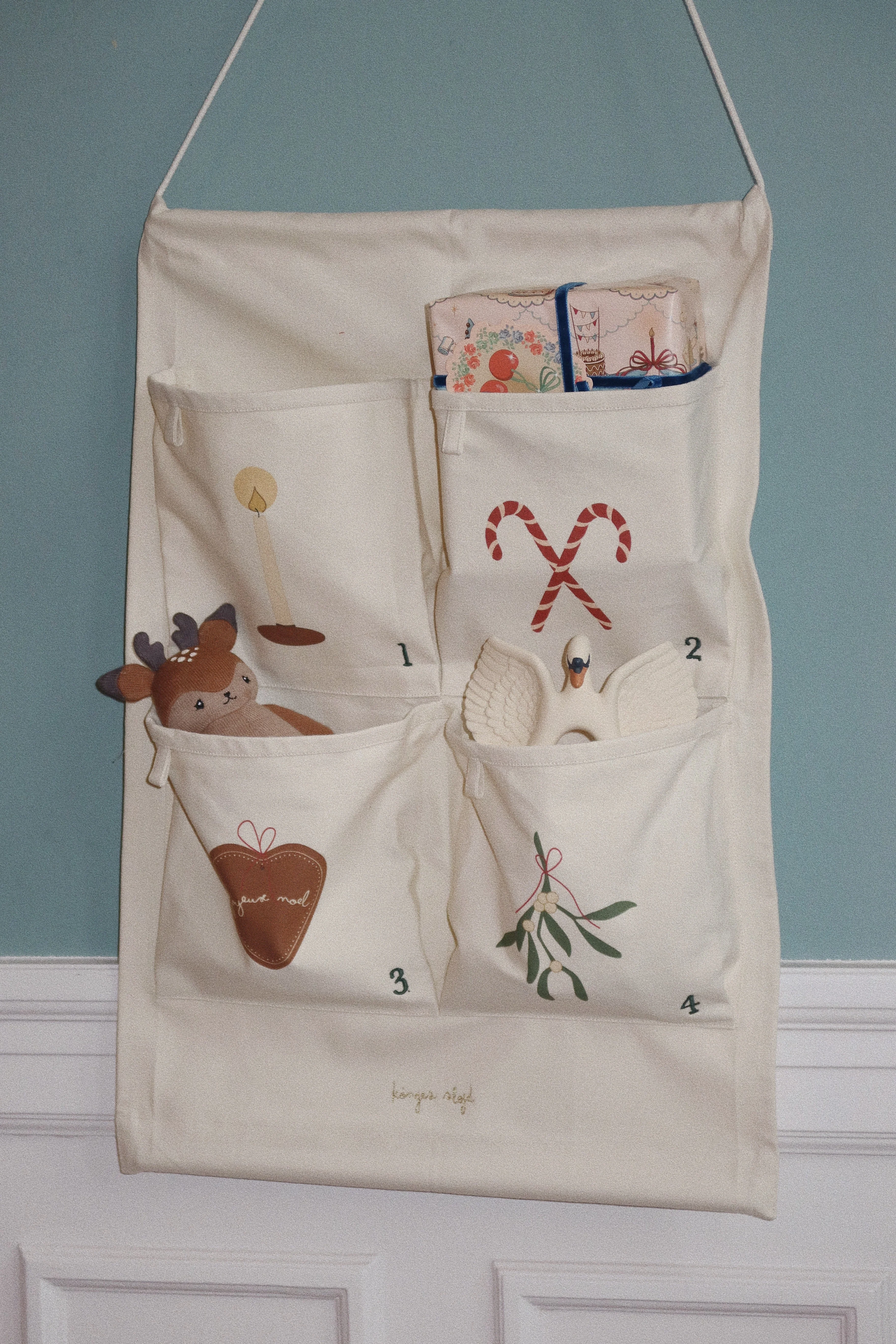 * Konges Sløjd Mini Toys Deer | Brown - Image 5