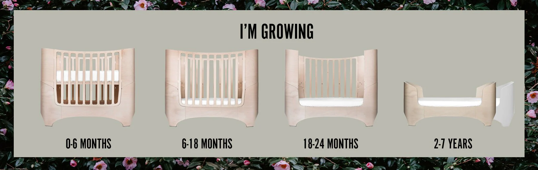 Leander Meegroeibed Baby Junior 0-7j | Whitewash 70x120cm - Image 7