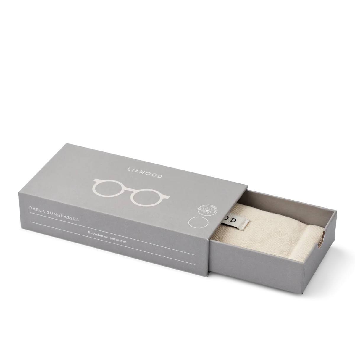 Liewood Darla Zonnebril 4-10Y | Rose transparent - Image 3