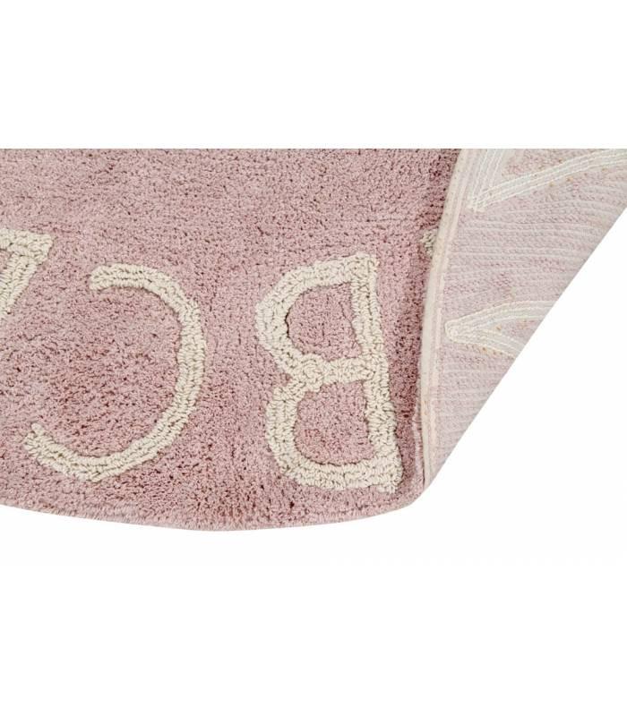 Lorena Canals machinewasbaar tapijt Round ABC Pink - Image 4