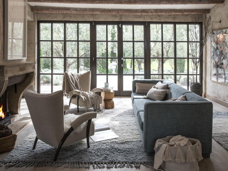 Lorena Canals machinewasbaar wollen tapijt 140x200cm Into the Blue - Image 3