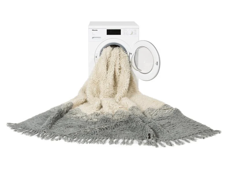 Lorena Canals machinewasbaar wollen tapijt 140x200cm Into the Blue - Image 4