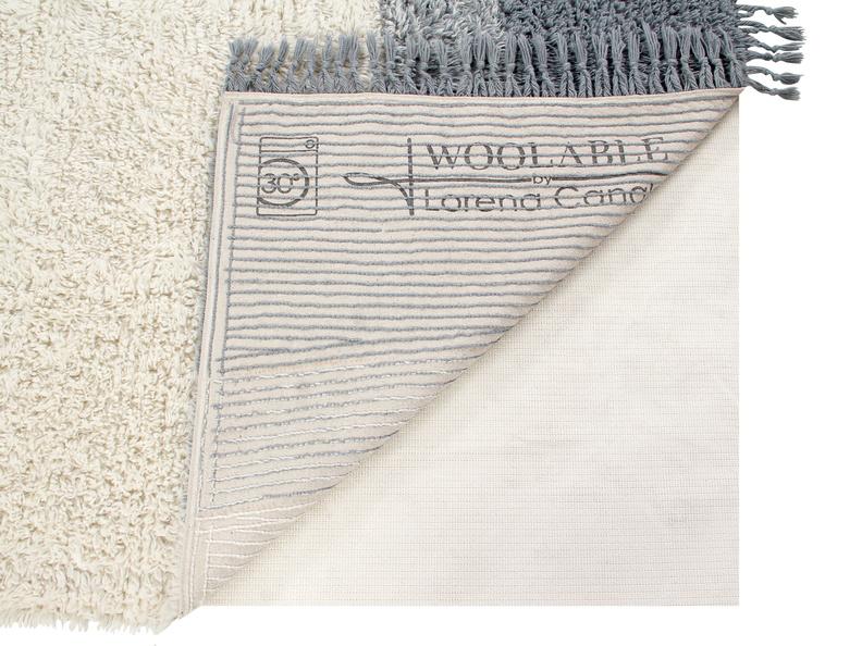 Lorena Canals machinewasbaar wollen tapijt 140x200cm Into the Blue - Image 6