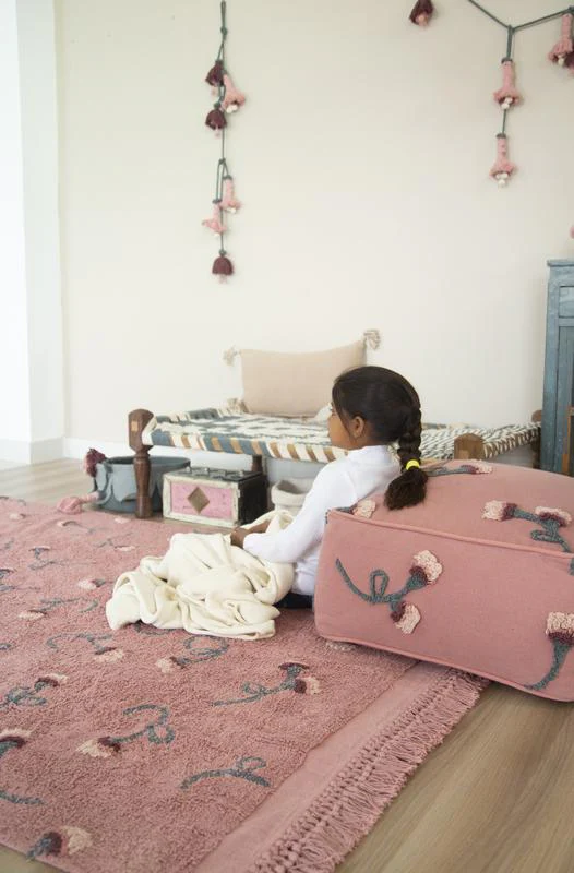 Lorena Canals Pouffe Garden Ash Rose - Image 3