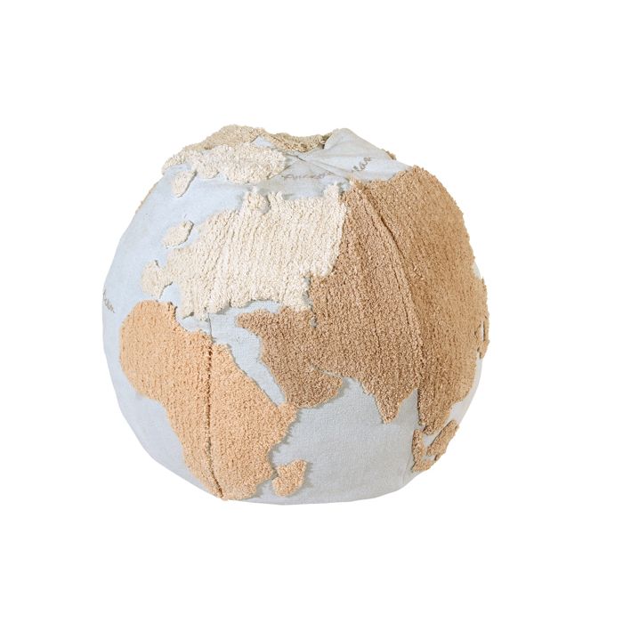 Lorena Canals Pouffe World Map - Image 4