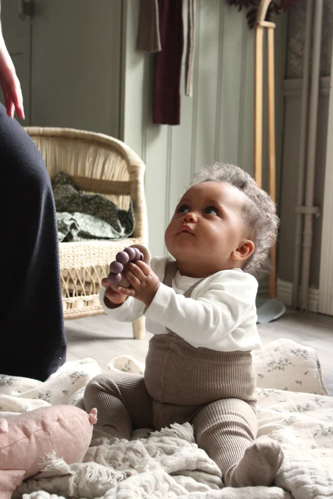 Silly Silas Broekkousen Footed Met Voetjes | Peanut Blend - Image 3