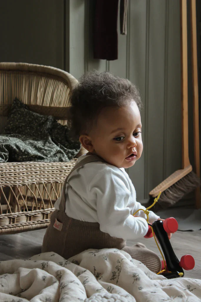 Silly Silas Broekkousen Footed Met Voetjes | Peanut Blend - Image 4