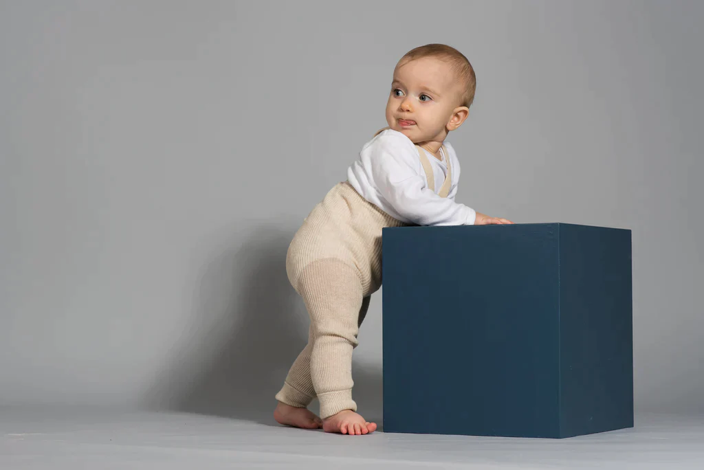 Silly Silas Broekkousen Footless Zonder Voetjes | Cream Blend - Image 4