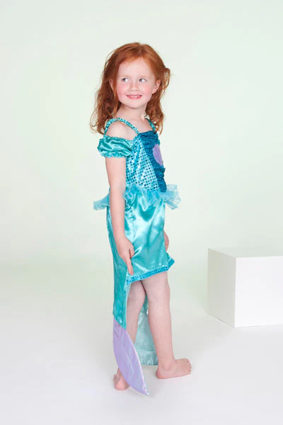 * Souza Marina Mermaid Jurkje Lilac/Aqua 3-4Y - Image 3