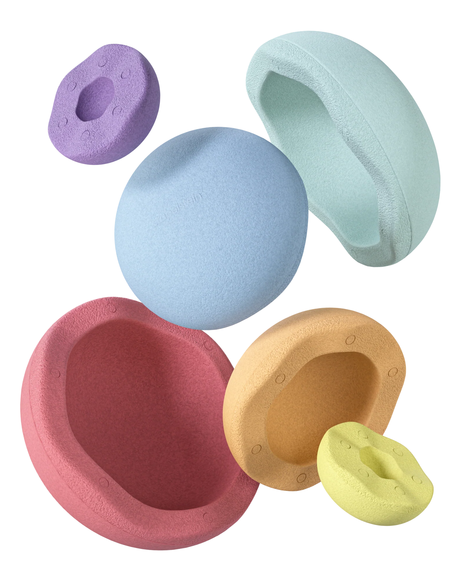 Stapelstein Inside Pastel Rainbow | Set 6 - Image 3