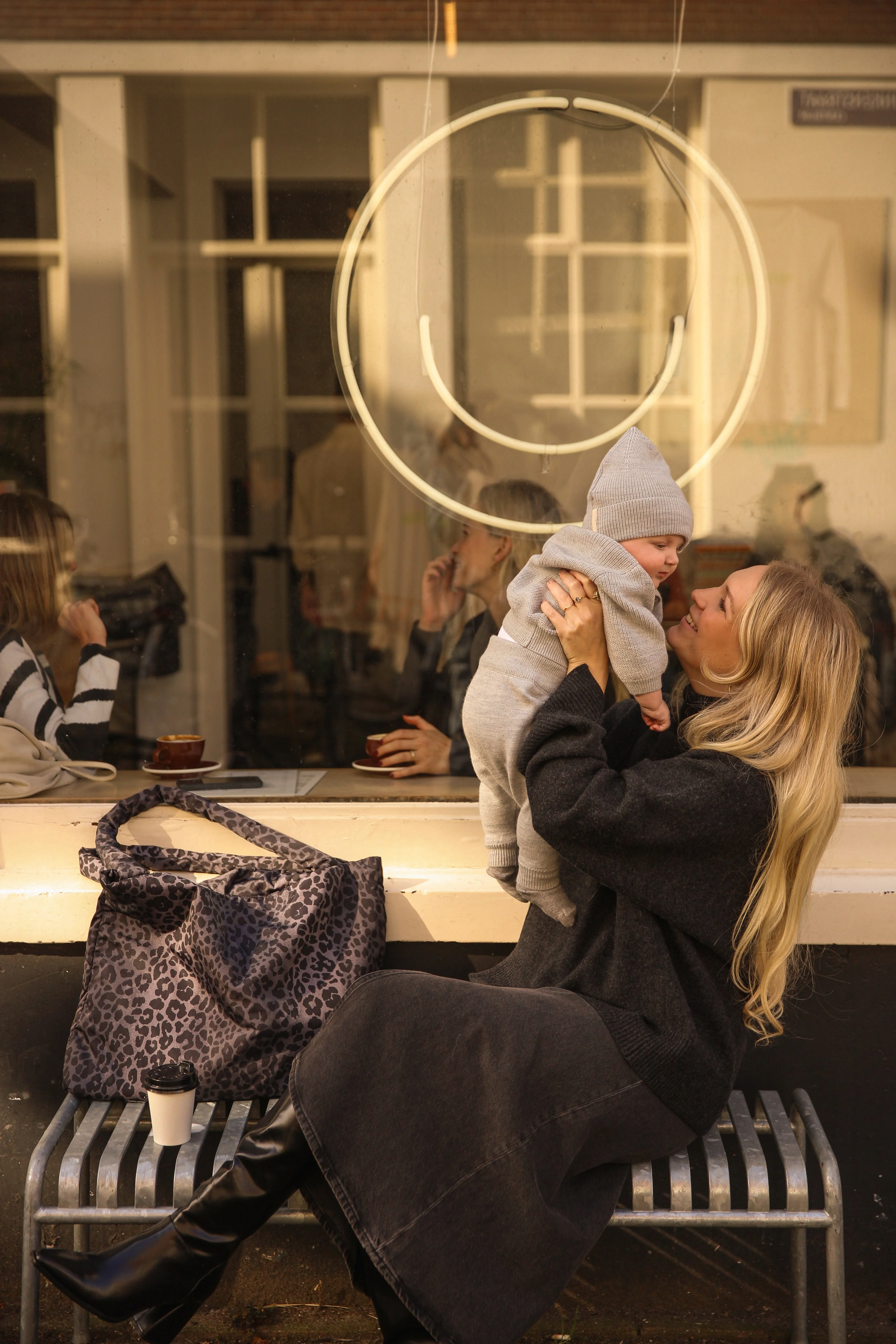 * Studio Noos Antra Leopard Puffy Mom Bag - Image 6