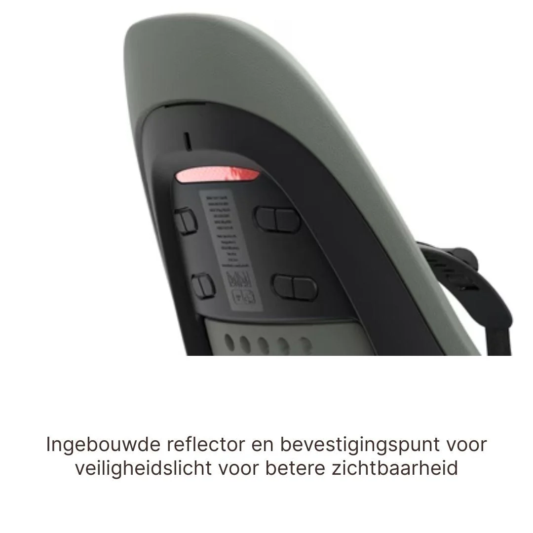 Thule Yepp 2 Maxi Fietsstoel Achterop Bagagedrager Montage I Agave Green - Image 10
