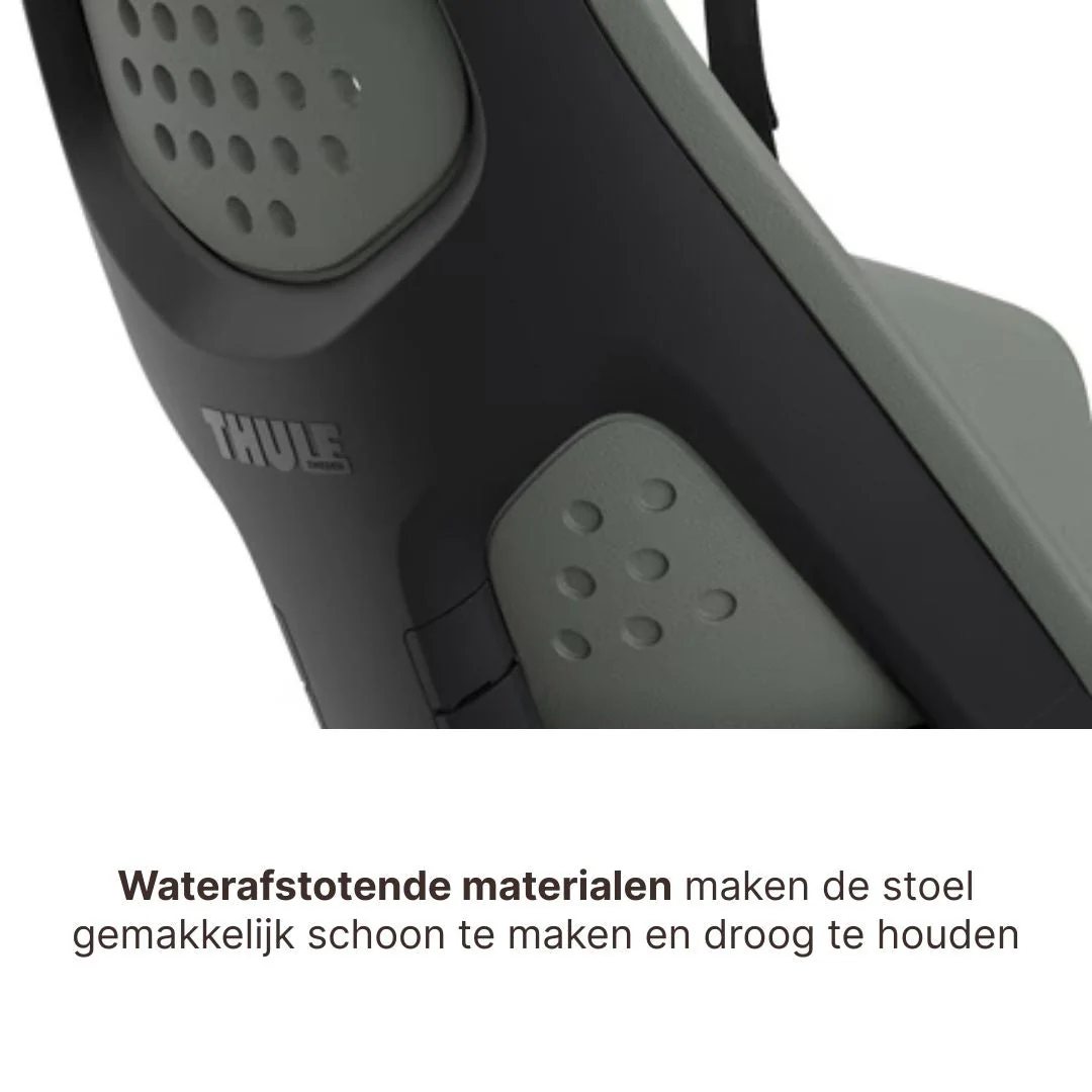 Thule Yepp 2 Maxi Fietsstoel Achterop Bagagedrager Montage I Agave Green - Image 11