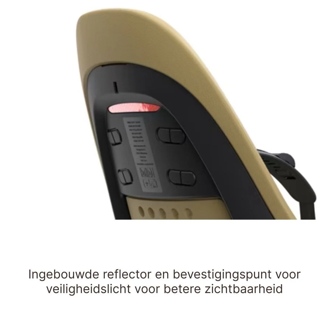 Thule Yepp 2 Maxi Fietsstoel Achterop Bagagedrager Montage I Fennel Tan - Image 11