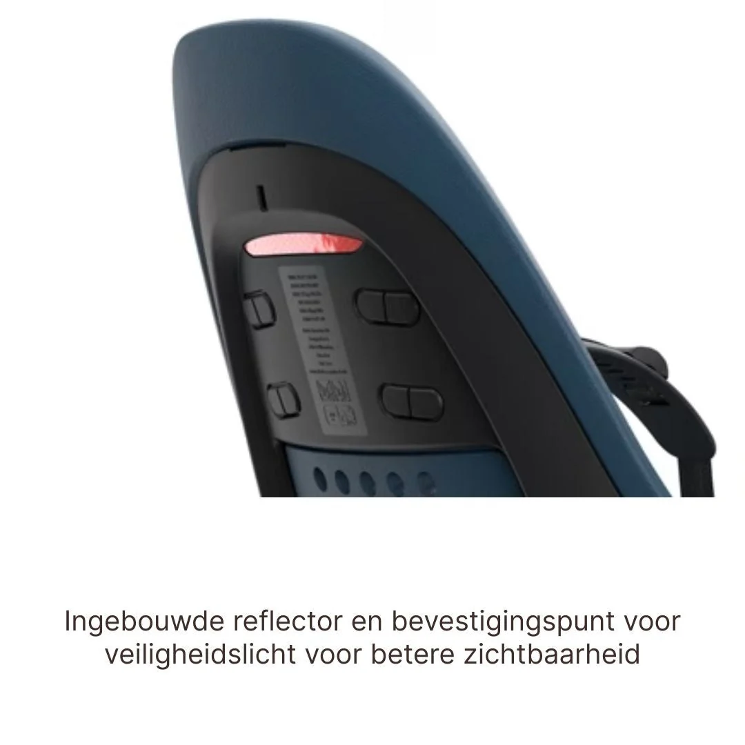 Thule Yepp 2 Maxi Fietsstoel Achterop Bagagedrager Montage I Majolica Blue - Image 10