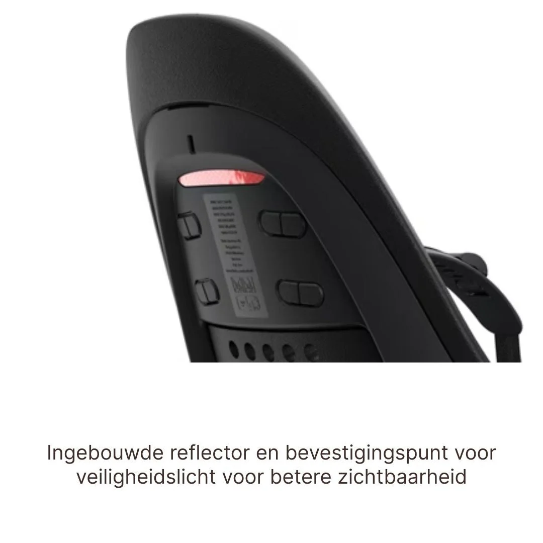 Thule Yepp 2 Maxi Fietsstoel Achterop Bagagedrager Montage I Midnight Black - Image 9