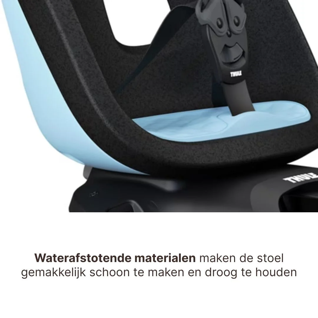 Thule Yepp Nexxt 2 Maxi Fietszitje Fietsstoel Achterop Bagagedrager Montage I Aquamarine - Image 10