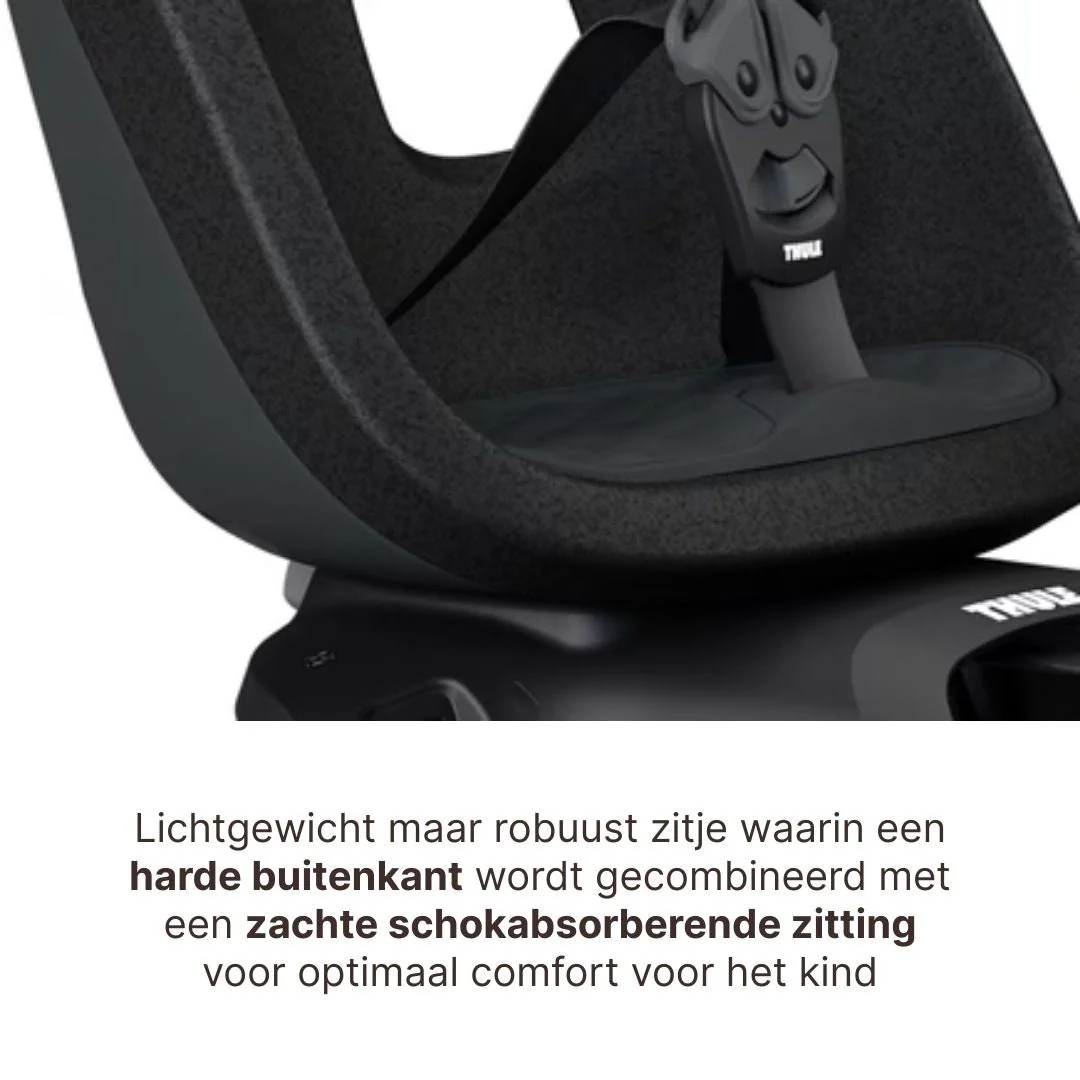 Thule Yepp Nexxt 2 Maxi Fietsstoel Achterop Bagagedrager Montage I Midnight Black - Image 4