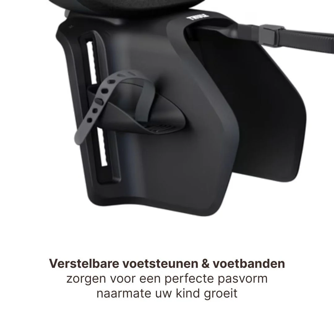 Thule Yepp Nexxt 2 Maxi Fietsstoel Achterop Bagagedrager Montage I Midnight Black - Image 7